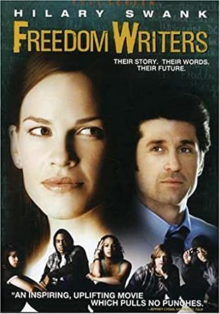 Freedom Writers. Movie Poster. Hilary Swank. Patrick Dempsy. Close up. Teenagers. 